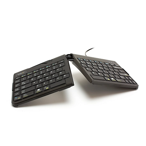 Tastatur Goldtouch Travel Go 2, stufenlos verstellbar