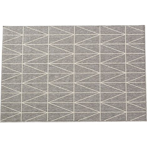 Teppich Fenix, PP, Florhöhe 4 mm, waschbar, B 1600 x T 2300 mm, Modell B