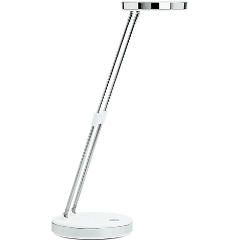 Tischleuchte LED Maulpuck, 6500 Kelvin, ausziehbar, tageslichtweiß, weiß – Bild 2