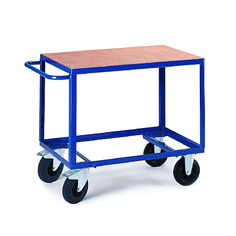 Tischwagen, 1 Ladefläche 1200 x 800 mm, Tragkraft 500 kg, für Produktion und Werkstatt