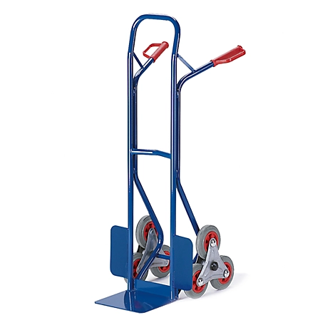 Treppenkarre 3er-Stern, Tragkraft 150 kg, Vollgummi-Bereifung