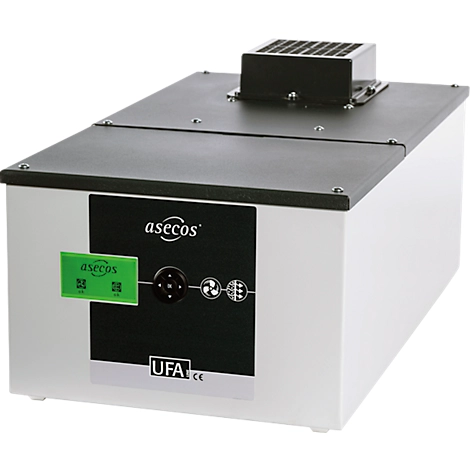 Umluftfilteraufsatz f. Fassschränke asecos, m. Abluftüberwachung, ATEX, B 305 x T 555 x H 210 mm