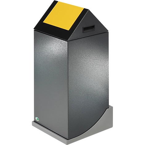 VAR Wandhalterung, für Wertstoffsammler mit einer Grundfläche von 320 x 320 mm & Volumen von 45 l, 1-fach