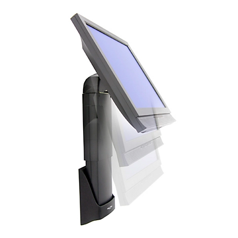 Wandhalterung Ergotron LCD Neo-Flex, Monitorgröße 15' - 24', neig- und schwenkbar