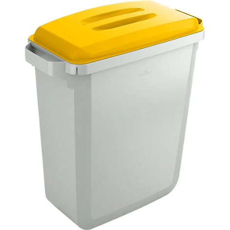 Wertstoff-Sammelbehälter, 60 l, mit Deckel, gelb